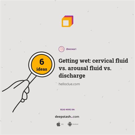 Getting wet: cervical fluid vs. arousal fluid vs. vaginal discharge